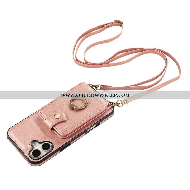 Etui iPhone 17 Etui Na Wiele Kart I Pasek Na Ramię