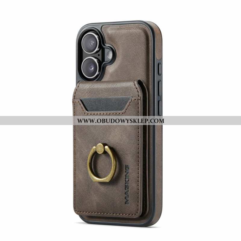 Etui iPhone 17 Magsafe Z Uchwytem Na Kartę Rfid I Zintegrowaną Podstawką Etui Ochronne