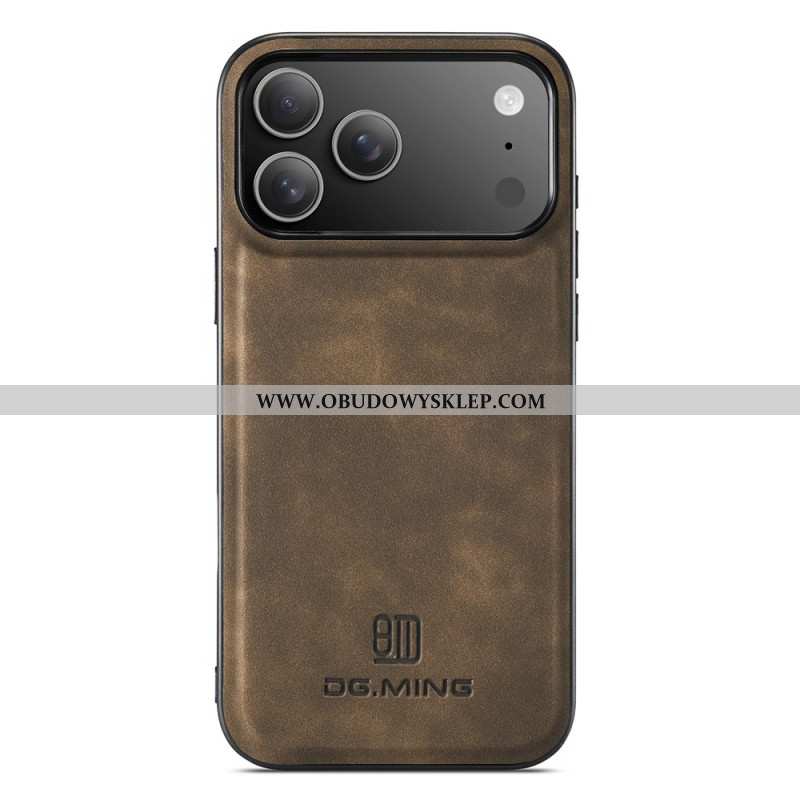 Etui iPhone 17 Pro Dg.ming Skórzane Etui Etui Ochronne