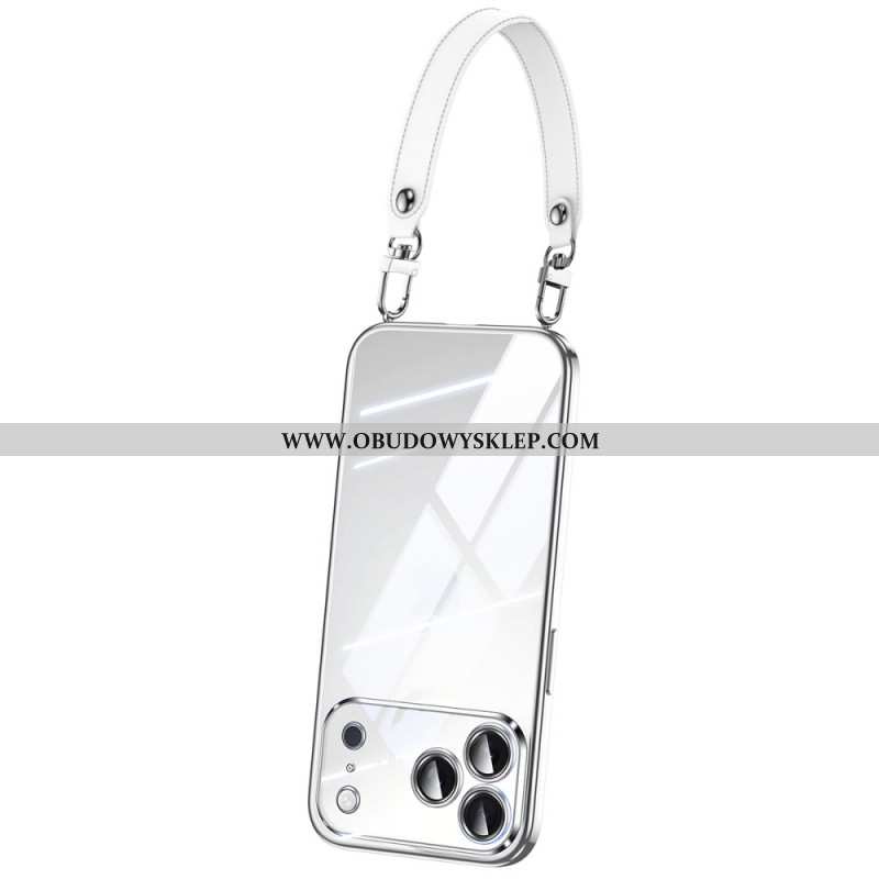 Etui iPhone 17 Pro Przezroczyste Z Paskiem Na Nadgarstek