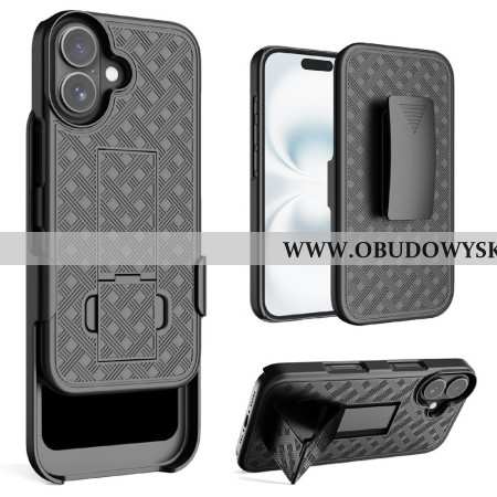 Etui iPhone 17 Przesuwany Z Podstawką I Klipsem