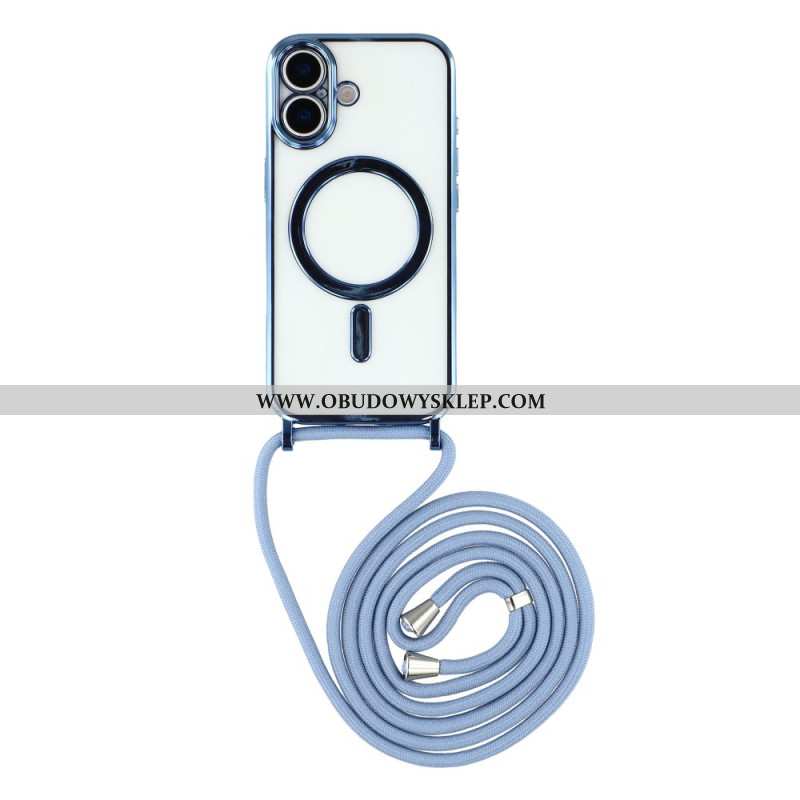 Etui iPhone 17 Przezroczyste Etui Z Przewodem Kompatybilne Z Magsafe