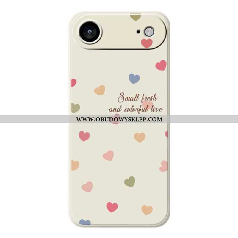 Etui iPhone Air Kolorowe Serca