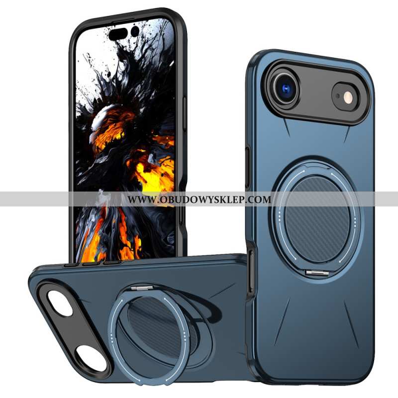 Etui iPhone Air Magsafe Z Obrotowym Uchwytem W Stylu Metalicznym Etui Ochronne