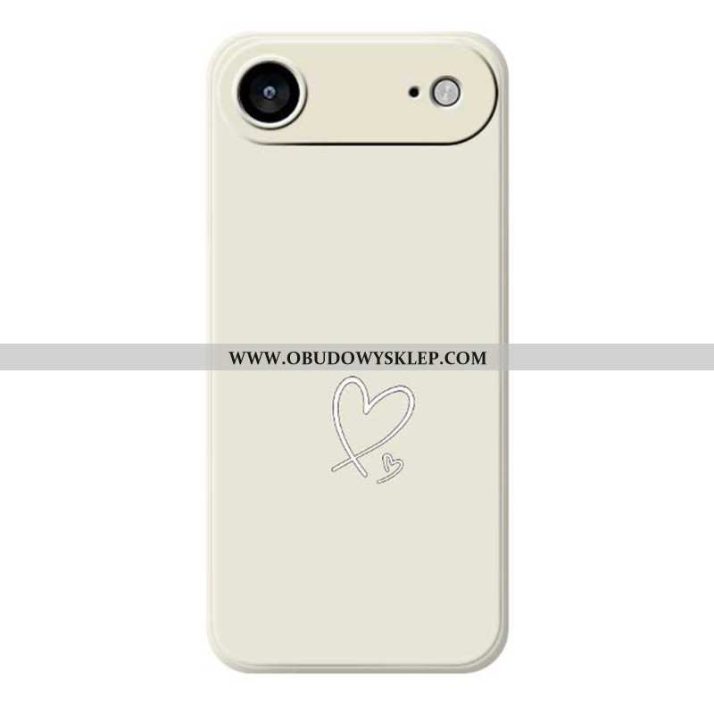 Etui iPhone Air Serce