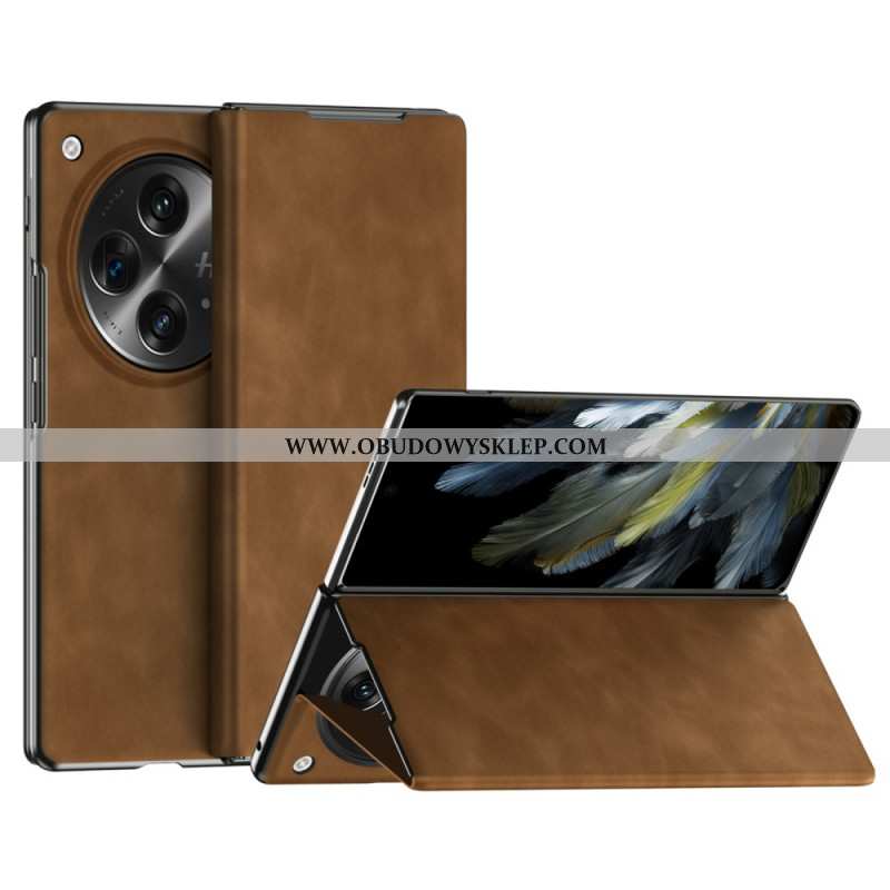 Flip Kotelot Do Oppo Find N3 Klasyczna Skóra Nappa