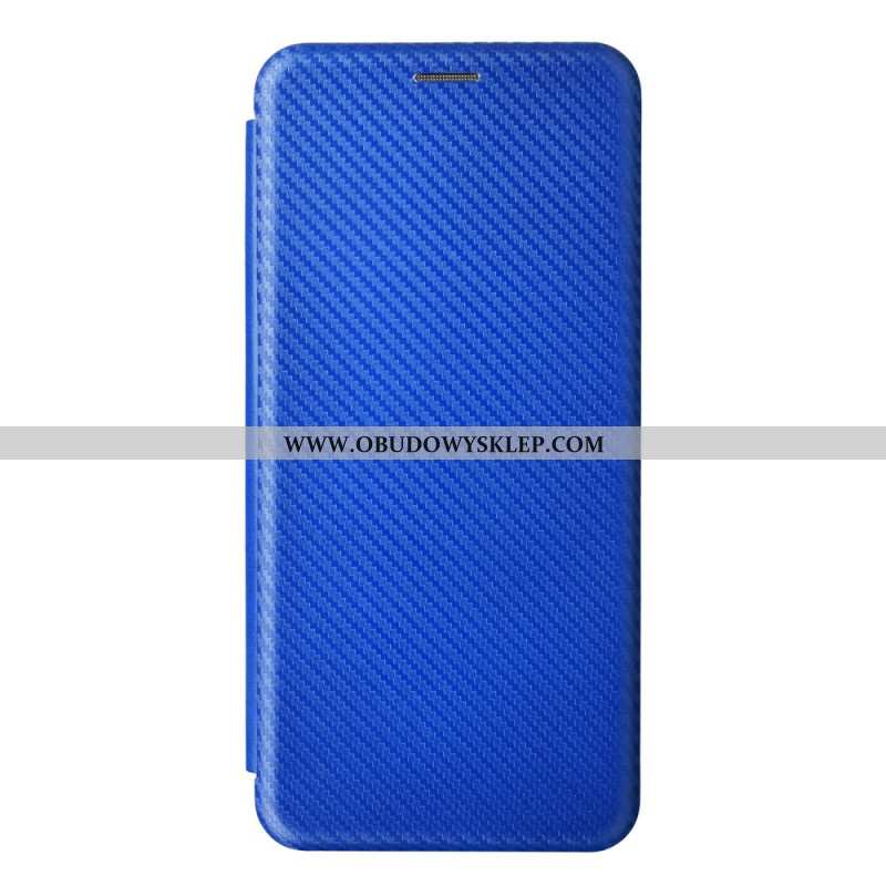 Flip Kotelot Do Realme C55 Włókno Węglowe