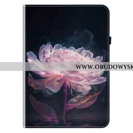 Flip Kotelot Do Samsung Galaxy Tab S11 Fioletowa Piwonia