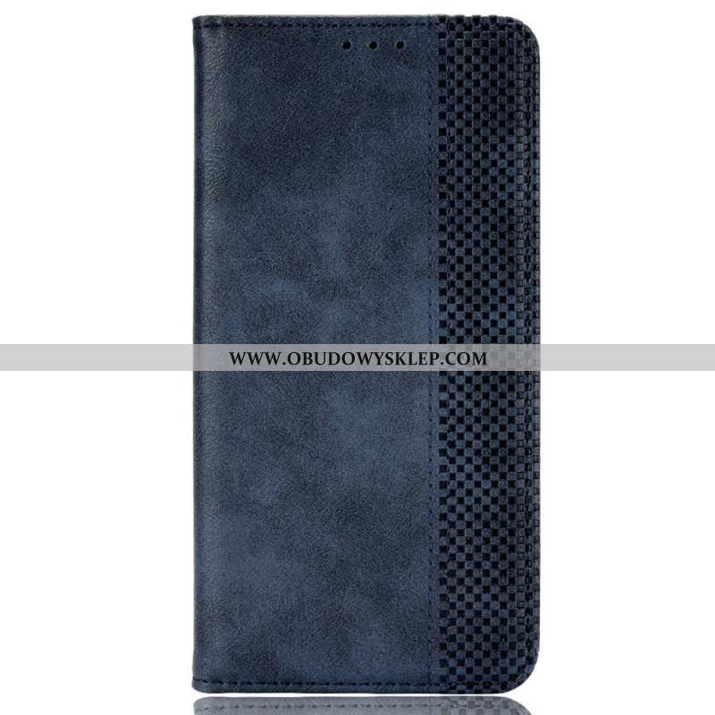 Flip Kotelot Do Vivo V40 Lite 5g Ramka W Stylu Vintage