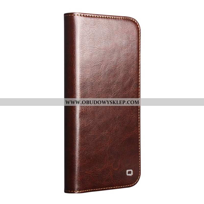 Flip Kotelot Do Xiaomi 17 Pro Max Qialino Skóra Naturalna