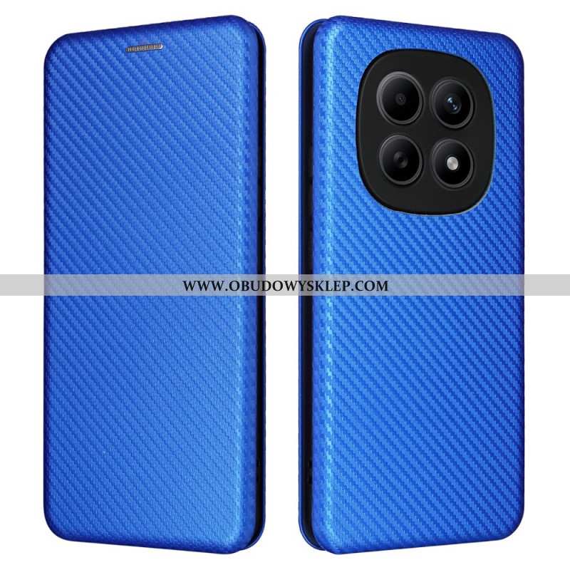 Flip Kotelot Do Xiaomi Redmi Note 15 5g Odporna Na Wstrząsy Faktura Włókna Węglowego