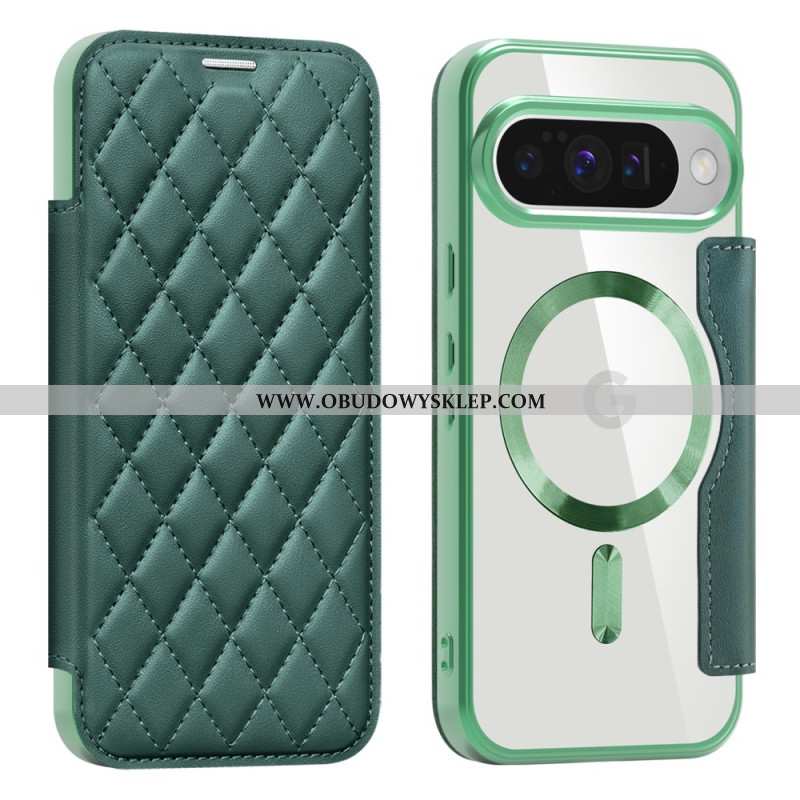 Flip Kotelot Google Pixel 10 / 10 Pro Pikowany Kompatybilny Z Magsafe Etui Ochronne