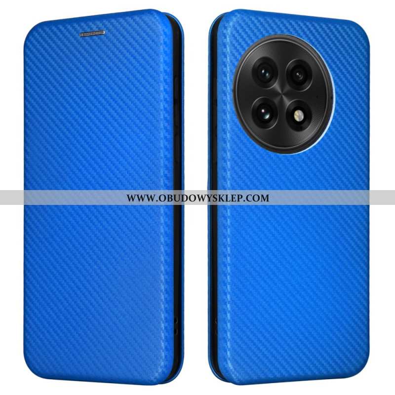 Flip Kotelot Oneplus 13 Etui Na Telefon Włókno Węglowe