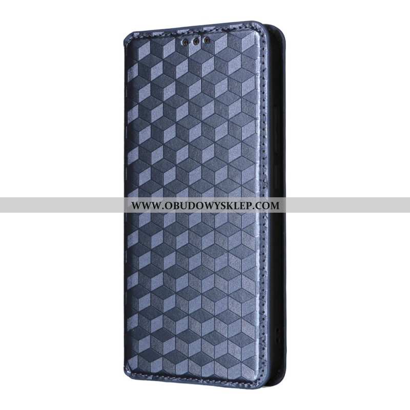 Flip Kotelot Oppo Reno 13 5g Etui Na Telefon Trójwymiarowe Diamenty