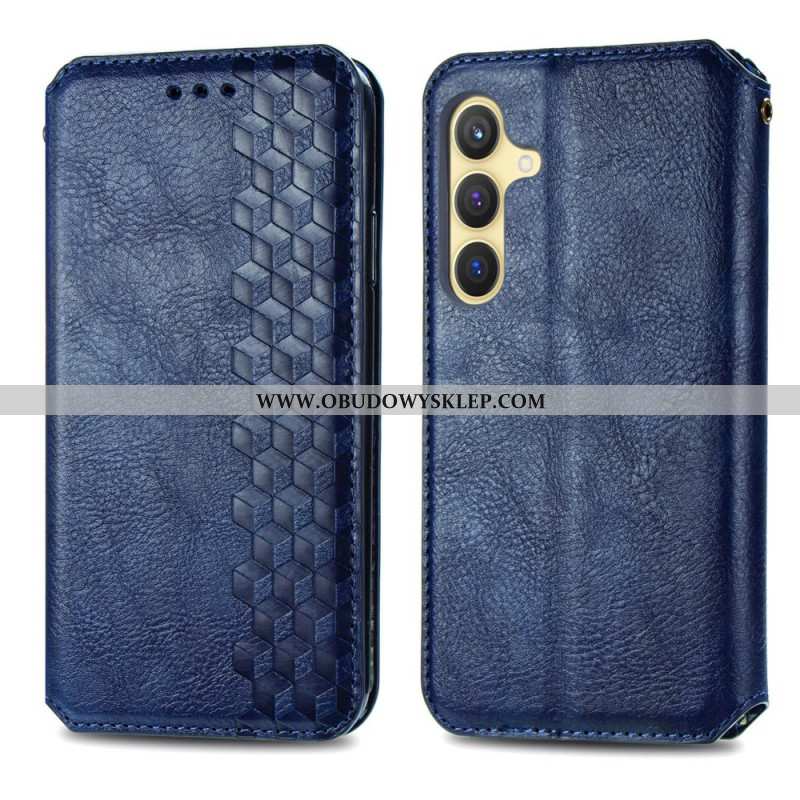 Flip Kotelot Samsung Galaxy S25 Plus 5g Fryz Z Efektem Zamszu