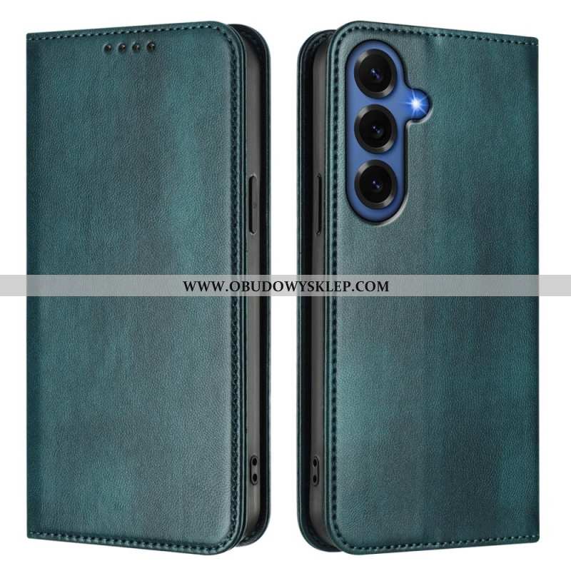 Flip Kotelot Samsung Galaxy S26 Plus Teksturowana Ochrona Rfid W Stylu Retro