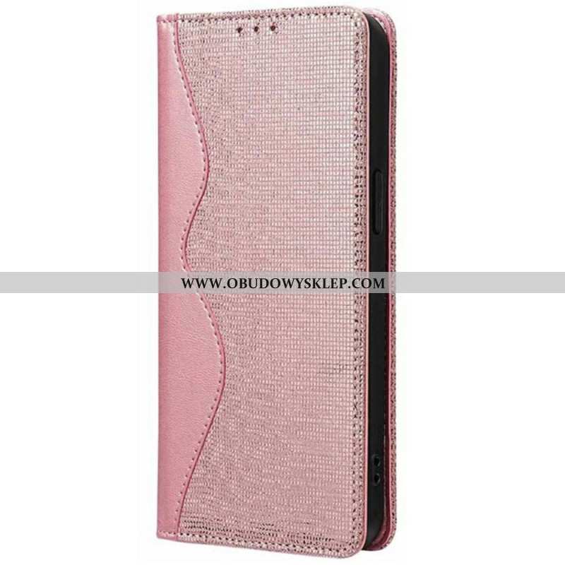 Flip Kotelot Vivo V50 Lite 5g Podwójna Tekstura Chroniąca Rfid