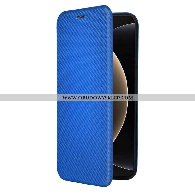Flip Kotelot Xiaomi 15 Ultra Szczotkowane Włókno Węglowe Etui Ochronne