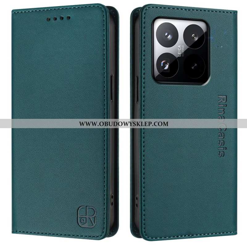 Flip Kotelot Xiaomi 15t Portfel Rfid Etui Ochronne