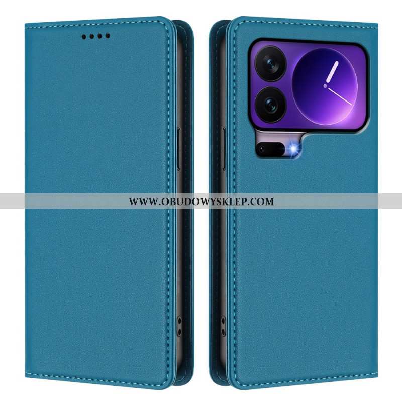 Flip Kotelot Xiaomi 17 Pro Magnetyczne Zapięcie Z Ochroną Rfid Etui Ochronne