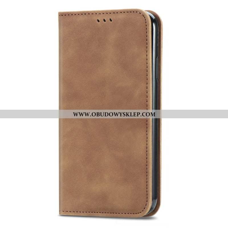 Flip Kotelot Xiaomi 17 Pro Max Efekt Zamszu