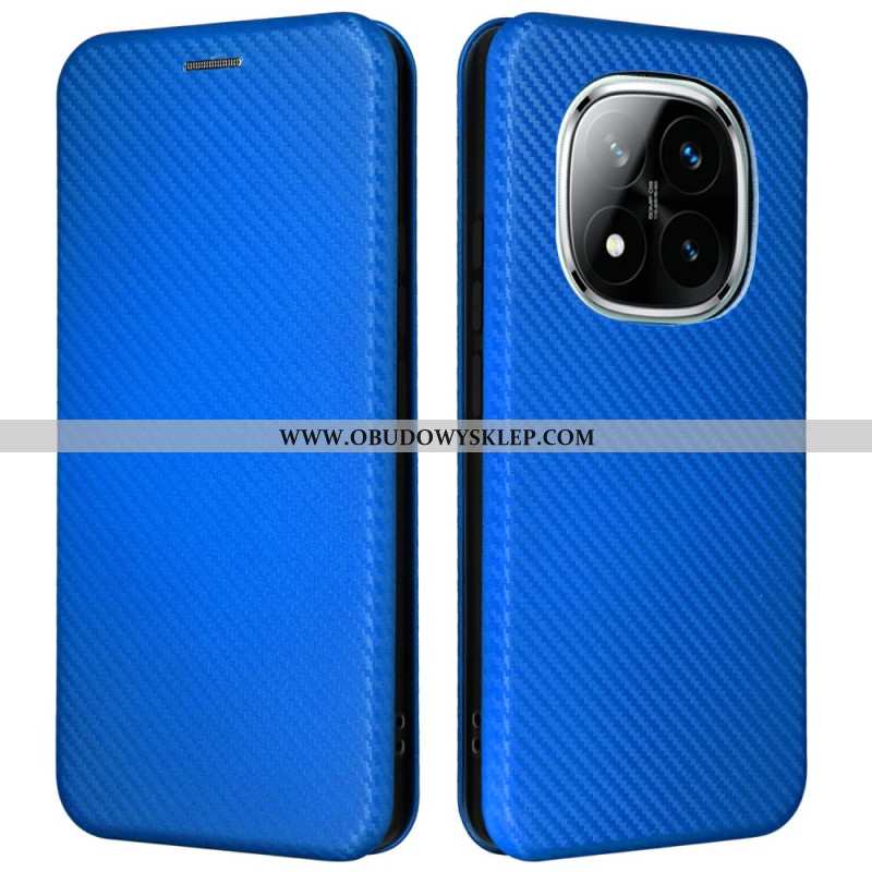 Flip Kotelot Xiaomi Redmi Note 14 Pro 5g Włókno Węglowe Etui Ochronne