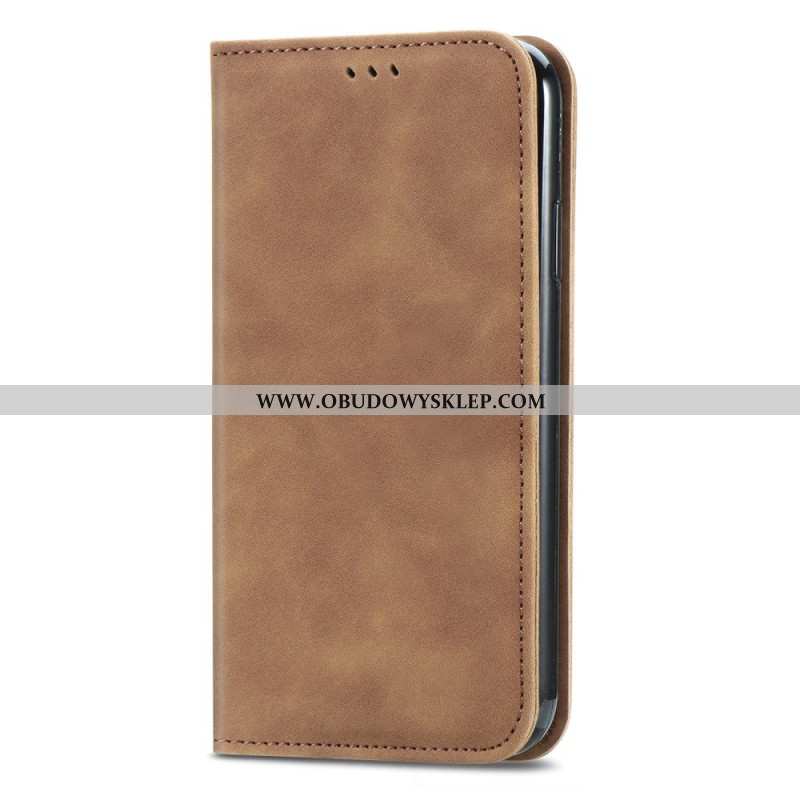 Flip Kotelot Xiaomi Redmi Note 14 Pro Plus 5g Efekt Skóry Etui Ochronne