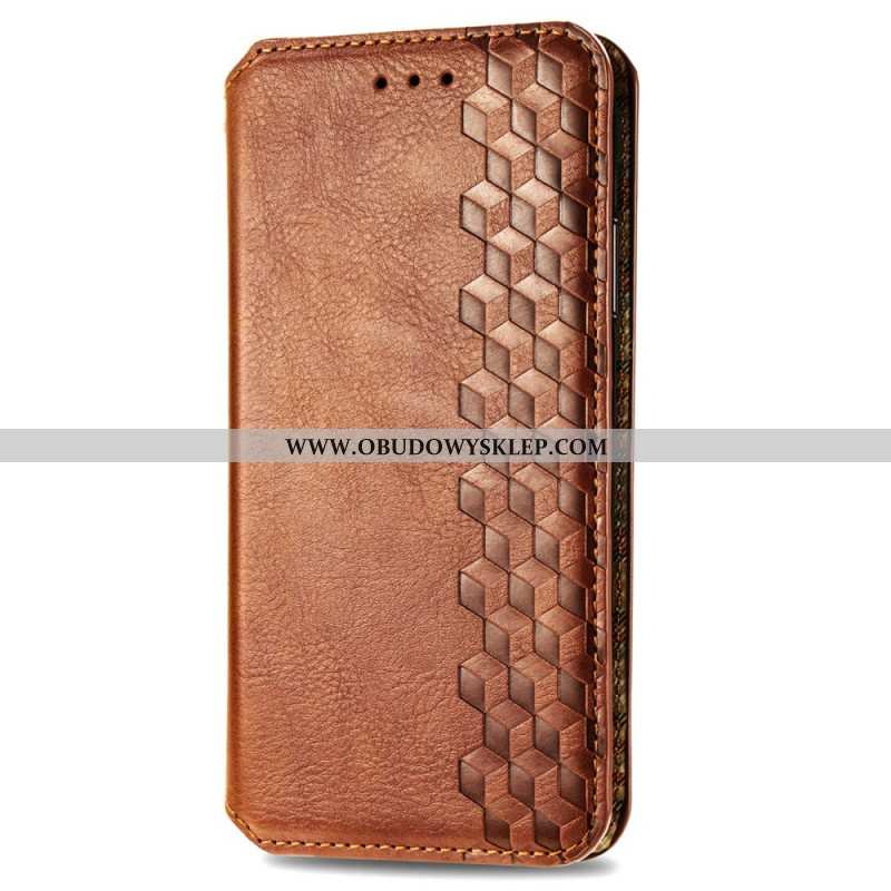 Flip Kotelot Xiaomi Redmi Note 14 Pro Plus 5g Etui Na Telefon Fryz Z Efektem Zamszu