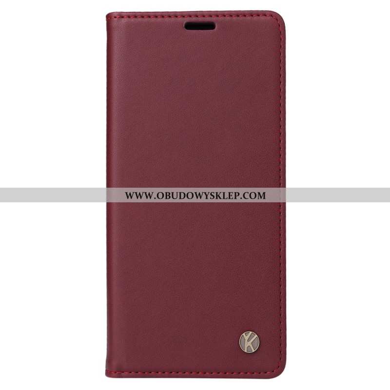 Flip Kotelot Xiaomi Redmi Note 14 Pro Plus 5g Etui Na Telefon Yikatu Ze Sztucznej Skóry