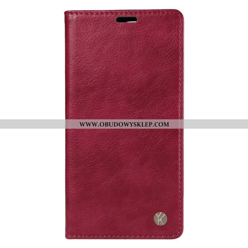 Flip Kotelot Xiaomi Redmi Note 14 Pro Plus 5g Vintage Ykatu Etui Ochronne