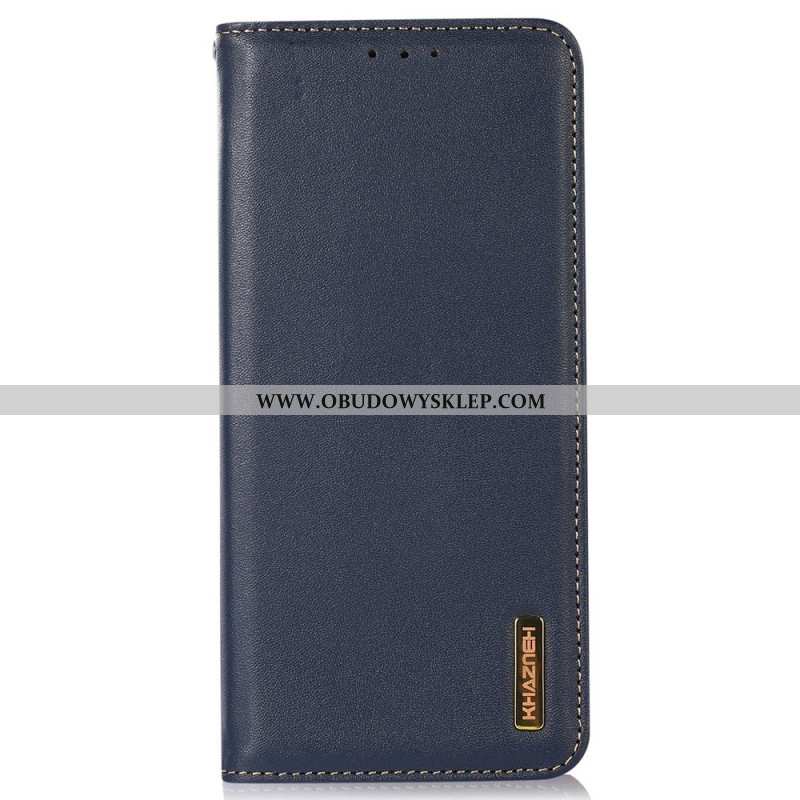 Flip Kotelot Xiaomi Redmi Note 15 5g Oryginalna Skóra Khazneh Etui Ochronne
