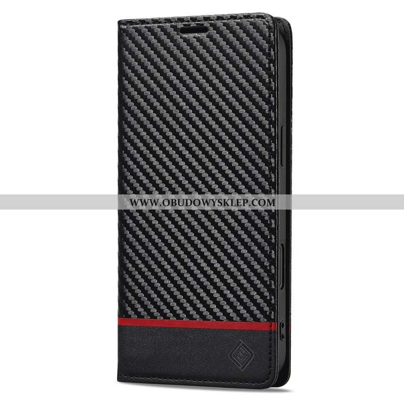 Flip Kotelot iPhone 17 Etui Na Telefon Włókno Węglowe Lc.imeeke