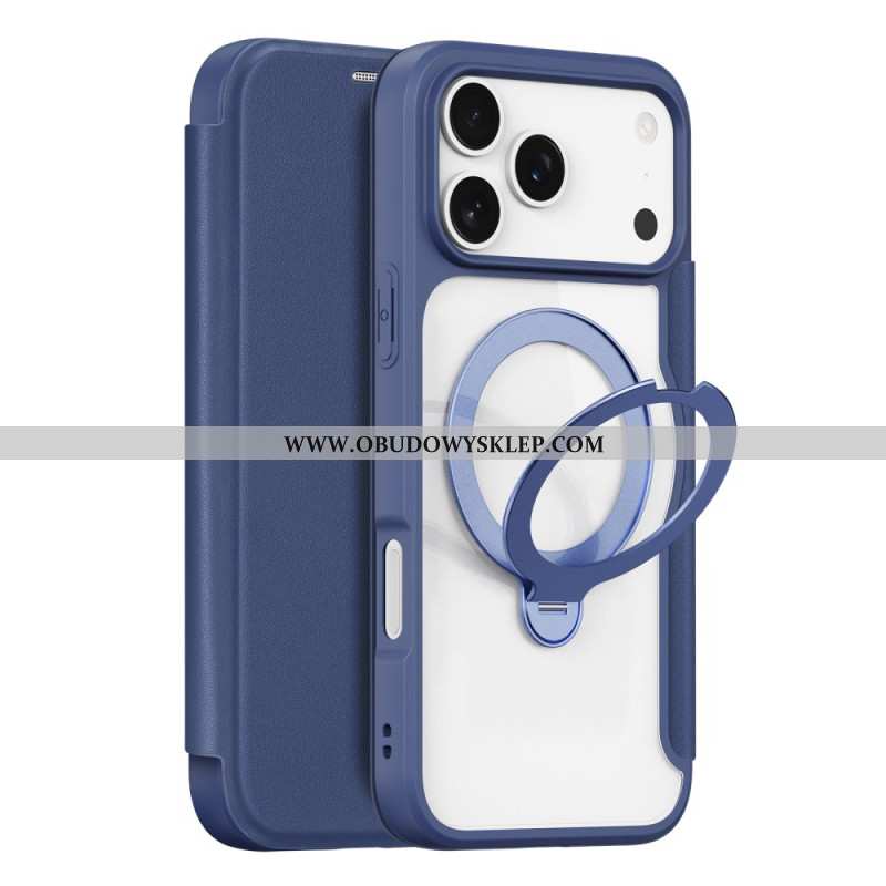 Flip Kotelot iPhone 17 Pro Max Magsafe Z Mocowaniem Skin X Pro Series Dux Ducis Etui Ochronne