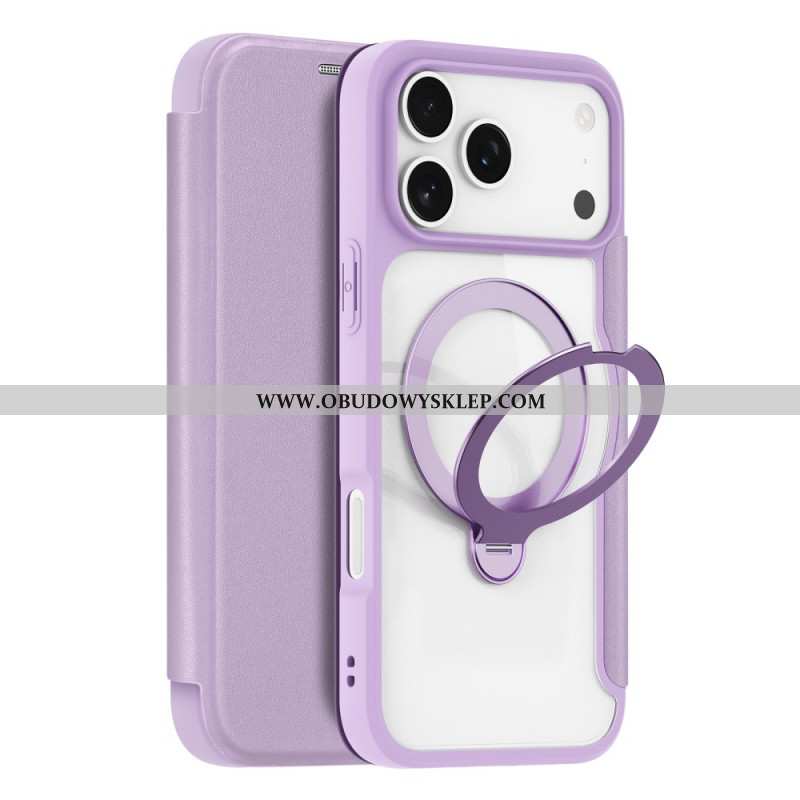 Flip Kotelot iPhone 17 Pro Seria Skin X Pro Z Podstawką Dux Ducis