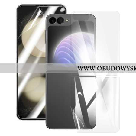 Folie Ochronne Na Przedni I Tylny Ekran Do Samsung Galaxy Z Flip 7 Fe / Z Flip 6