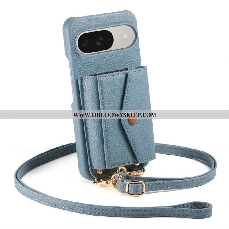 Futerały Google Pixel 10 / 10 Pro Etui Na Telefon Lustrzany Uchwyt Na Karty I Pasek Na Ramię