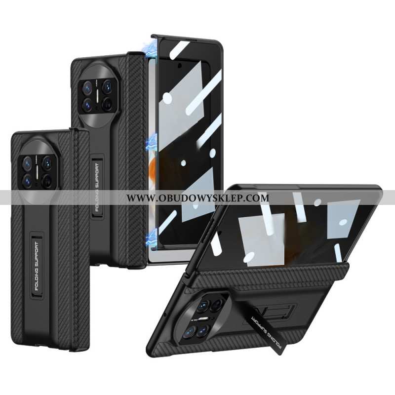 Futerały Huawei Mate X3 Etui Na Telefon Ochraniacz Ekranu Ze Szkła Hartowanego Gkk I Podstawka