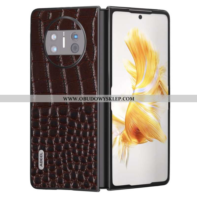 Futerały Huawei Mate X3 Etui Na Telefon Prawdziwy Styl Krokodyla Abeel