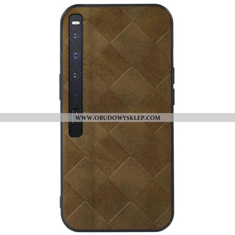 Futerały Huawei Mate XS 2 Etui Na Telefon Wzór W Kratkę Ze Sztucznej Skóry