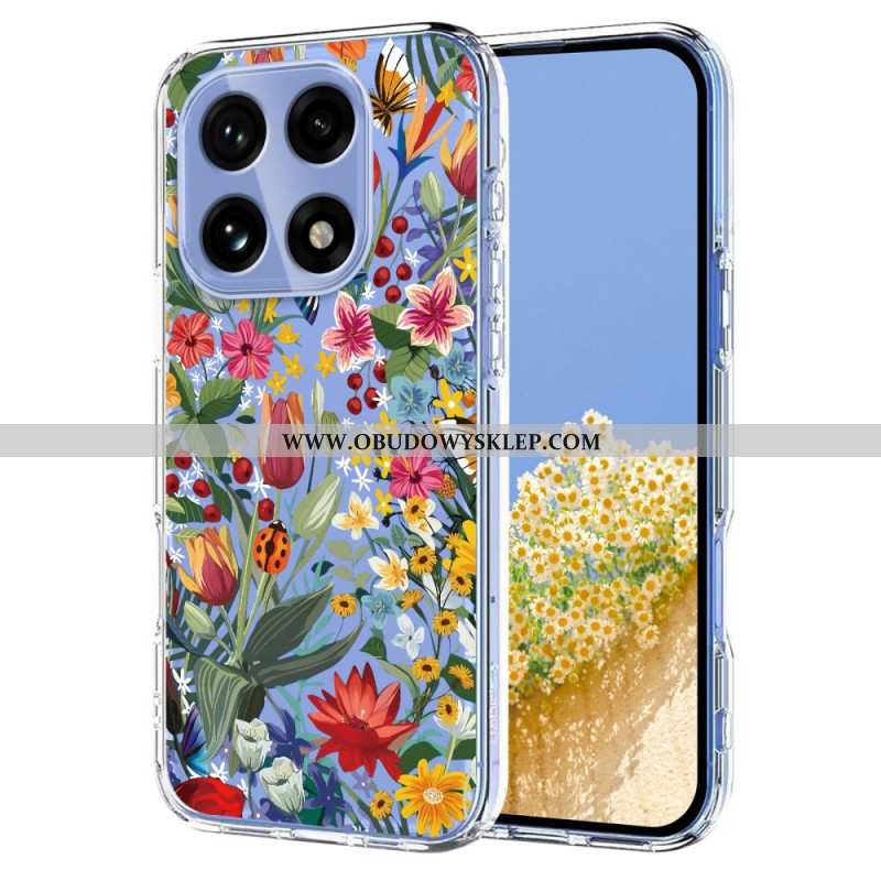 Futerały Oneplus 15 Etui Na Telefon Motyle I Kwiaty