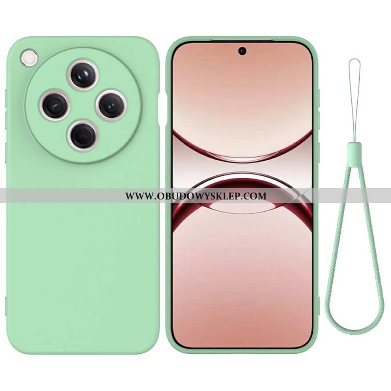 Futerały Oppo Find X8 Etui Na Telefon Pasek Z Płynnego Silikonu