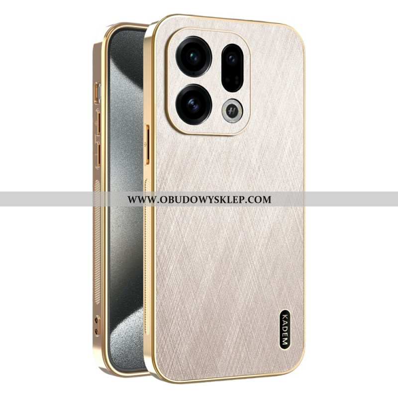 Futerały Oppo Find X9 5g Etui Na Telefon Kadem Efekt Skóry