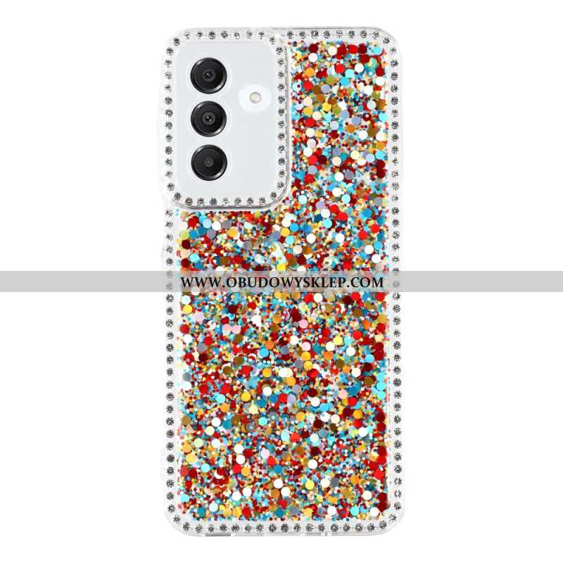 Futerały Samsung Galaxy A17 4g / 5g Etui Na Telefon Cekiny I Kryształki