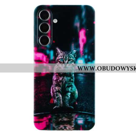 Futerały Samsung Galaxy A17 4g / 5g Etui Na Telefon Kot Z Ruchem Ulicznym Światło