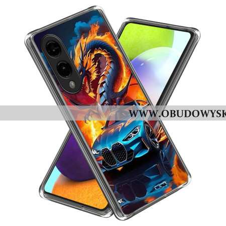 Futerały Samsung Galaxy S25 5g Edge Etui Na Telefon Smok Samochód Sportowy