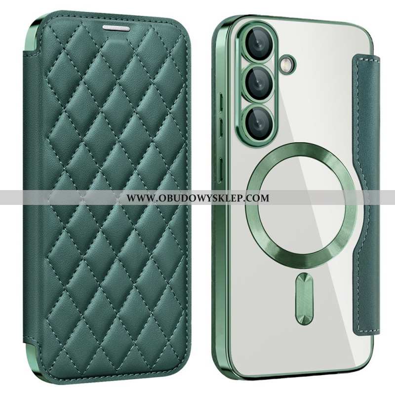 Futerały Samsung Galaxy S25 5g Etui Na Telefon Pikowana Kompatybilna Z Magsafe