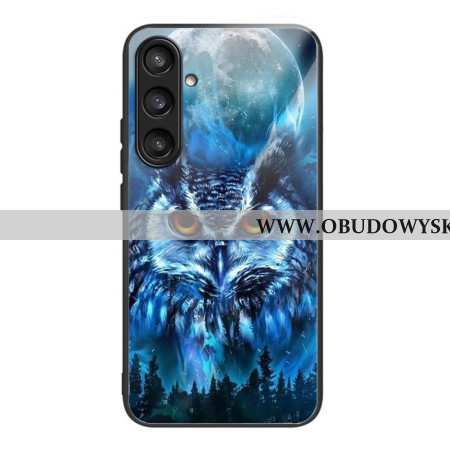 Futerały Samsung Galaxy S25 5g Etui Na Telefon Szkło Hartowane Z Motywem Księżyca I Sowy