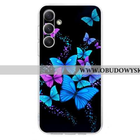 Futerały Samsung Galaxy S25 Fe Etui Na Telefon Kolorowe Motyle