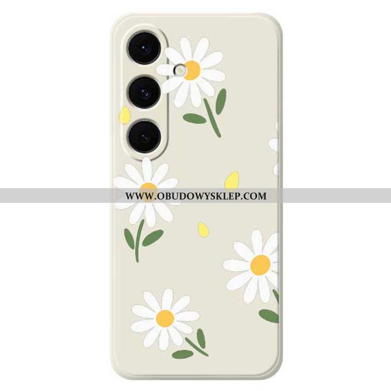 Futerały Samsung Galaxy S25 Fe Etui Na Telefon Silikon Stokrotka