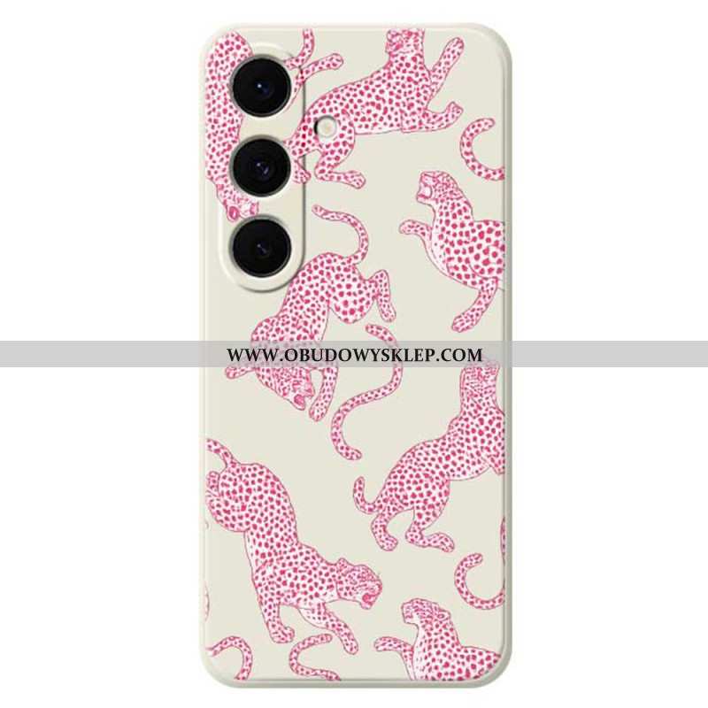 Futerały Samsung Galaxy S25 Fe Etui Na Telefon Silikon W Kolorze Różowej Panterki